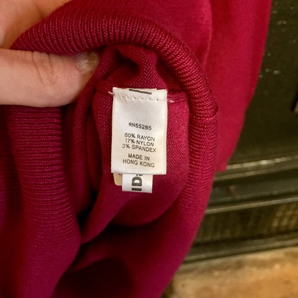 Express Fuchsia Turtleneck Sweater - image 4