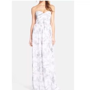 🌹✨ Donna Morgan Silk Chiffon Gown