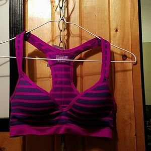 Stripe bra new with tags