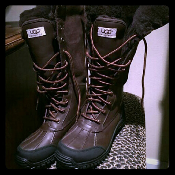 UGG Shoes - UGGs Women Adirondack Tall Brown Boots