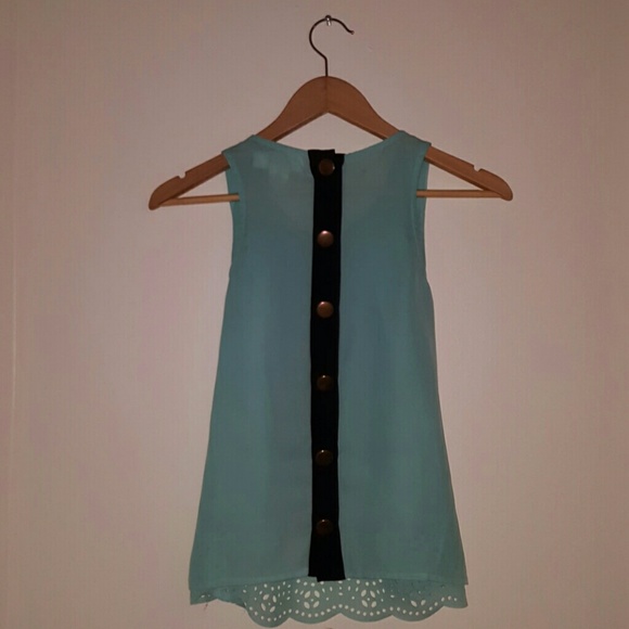 Turquoise Blouse - Picture 3 of 3