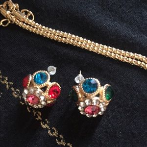 ❤️Necklace and earrings