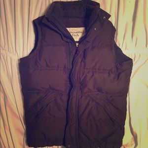 Abercrombie puffer vest