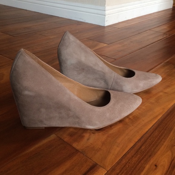 Franco Sarto Woodstock wedge heels - Taupe