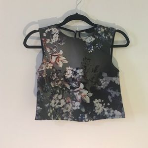 Topshop Cropped Top