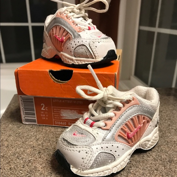 Nike size 2 baby shoes