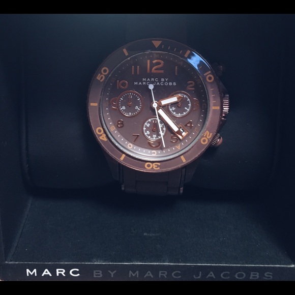 MARC JACOBS Brown Rock Watch