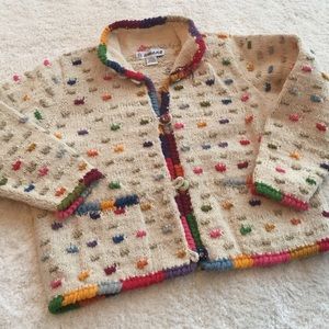 Wool cardigan