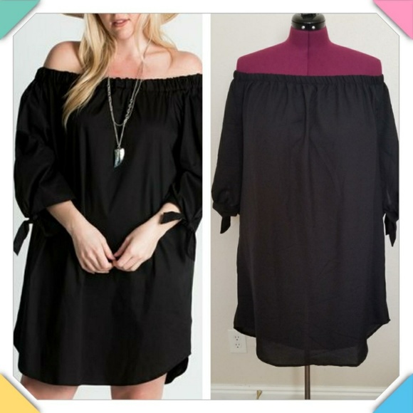 Dresses & Skirts - Off Shoulder Dress, Size 3X, (22W)