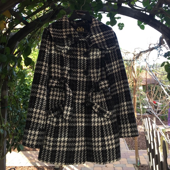 Guess Roxy wool houndstooth coat - Picture 2 of 4