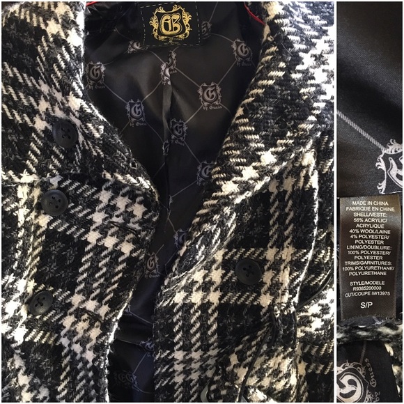 Guess Roxy wool houndstooth coat - Picture 4 of 4