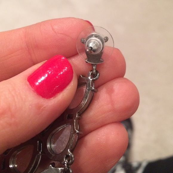 Jeweled earrings - Picture 2 of 2