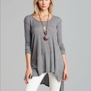 Free People Uneven Hem Waffle Thermal