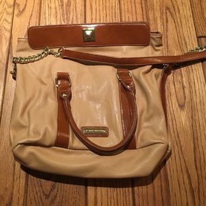 Tan leather Steve Madden purse