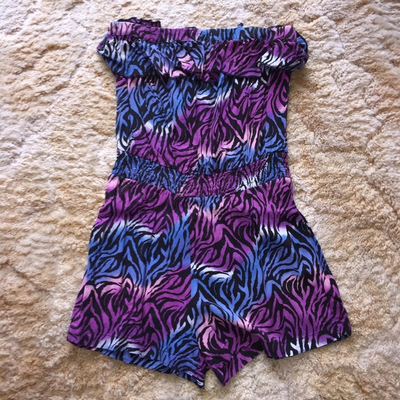 Printed romper