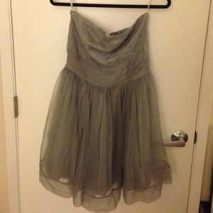 Grey tulle dress...$60 obo
