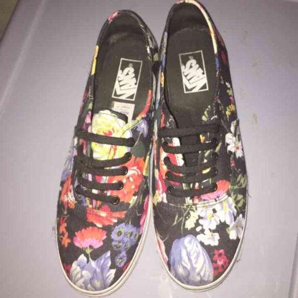 Floral Vans