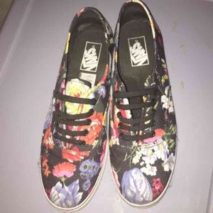 Floral Vans