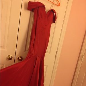 ❌ SOLD Prom Dress (Mermaid, Off the Shoulder)
