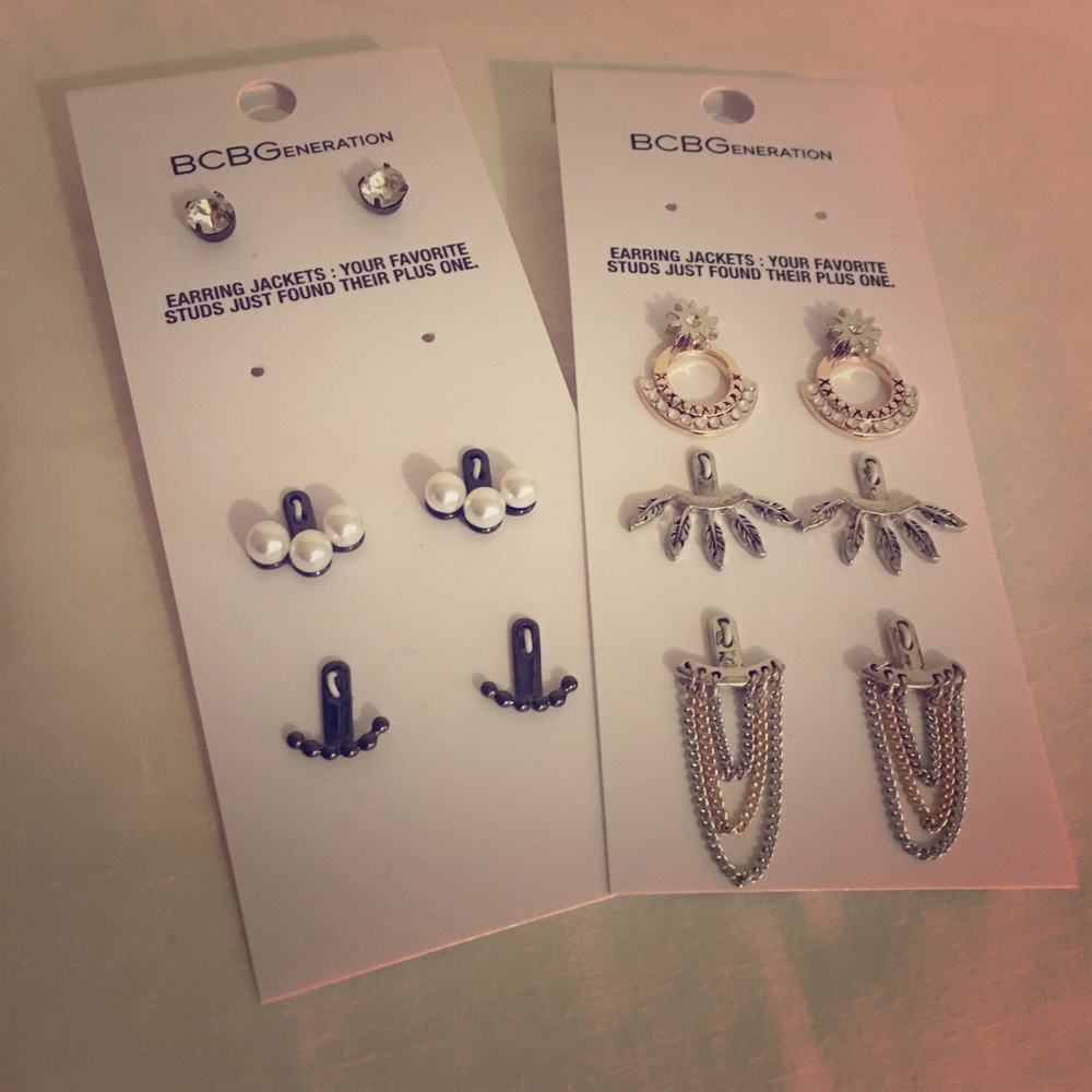 BCBGeneration Earring Jacket Mixed Set