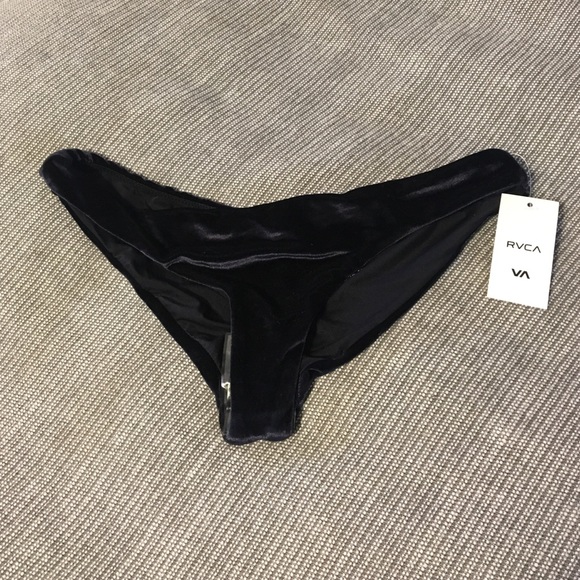 💟SOLD💟 RVCA Velvet Bikini Bottom - Size M -NWT
