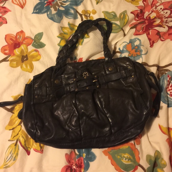 Navy Lucky Brand satchel