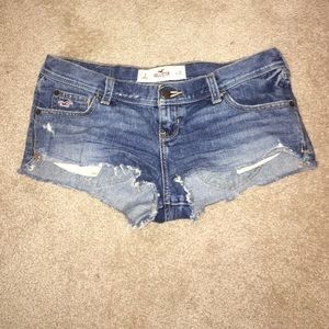 Hollister jean shorts