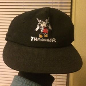 Thrasher six panel cap