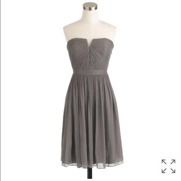 J. Crew Nadia dress in Graphite