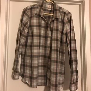 Gap Long Sleeve Flannel Shirt