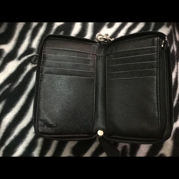 Black Coach wristlet - Picture 2 of 4