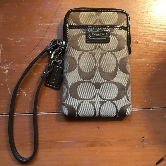 Coach Wristlet