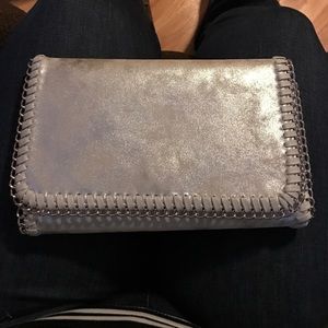Faux Leather Clutch