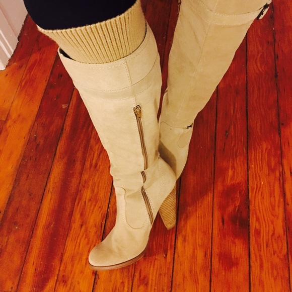 Gorgeous over the knee boots in great  condition