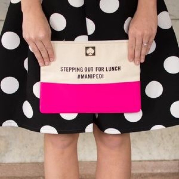 kate spade Handbags - Kate Spade #manipedi clutch