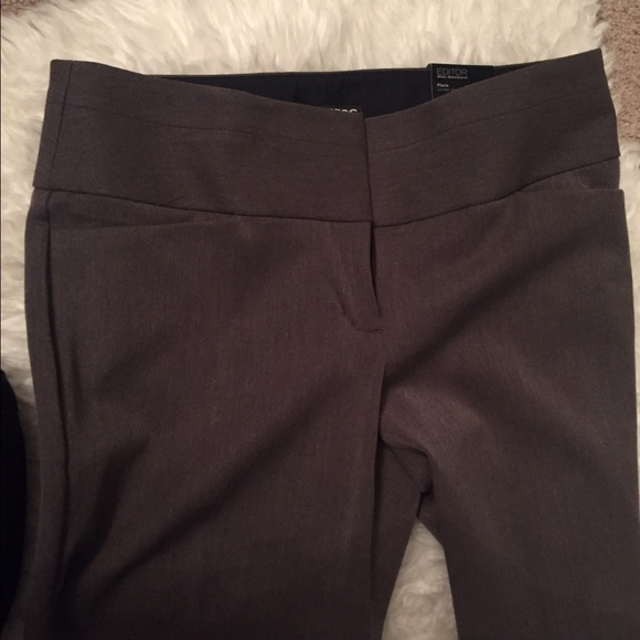 Express Editor wide waistband dress pant flare - Picture 2 of 3