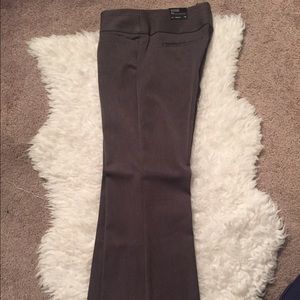 Express Editor wide waistband dress pant flare