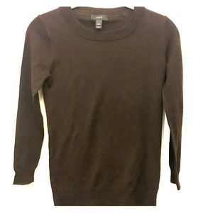 J. Crew Tippi Merino Wool Sweater, Chocolate Brown