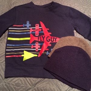 Sweatshirt and Toboggans