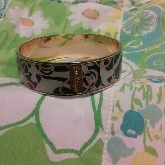 Lilly pulitzer nautical bracelet anchor