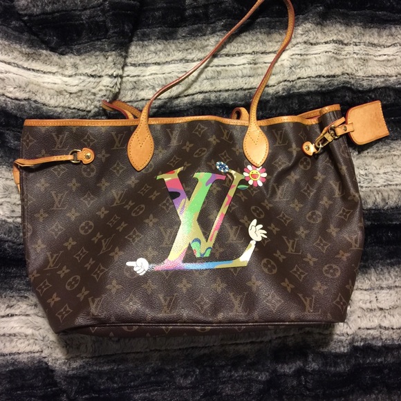 💯% Authentic Louis Vuitton Murakami Edition tote