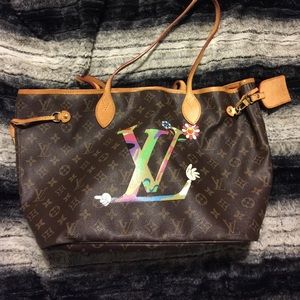 💯% Authentic Louis Vuitton Murakami Edition tote