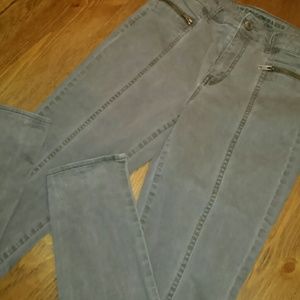Skinny Jeans Olive Color