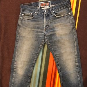 Worn Levi's Skinny 511