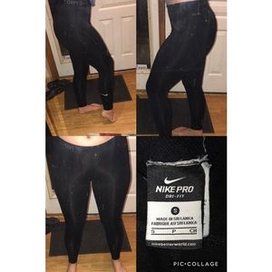 Black Nike pro leggings