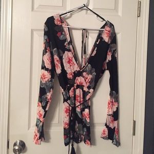 Floral Romper
