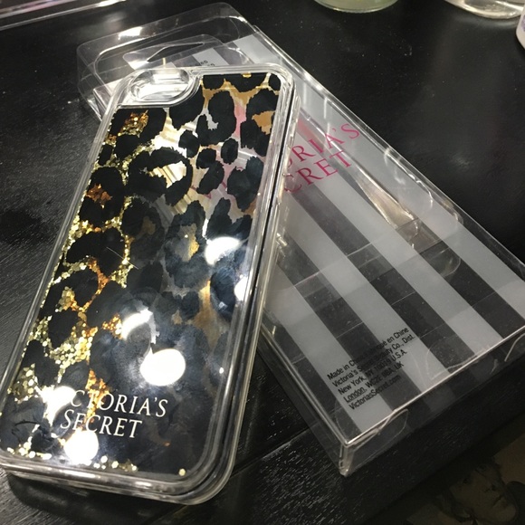 VS Leopard glitter iPhone 6 case