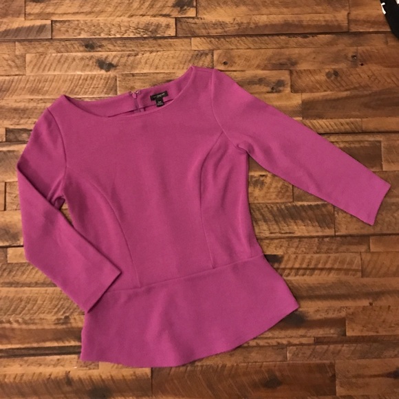 Ann Taylor peplum style top