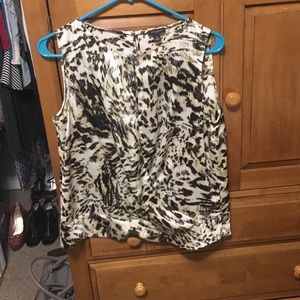 Ann Taylor animal print blouse