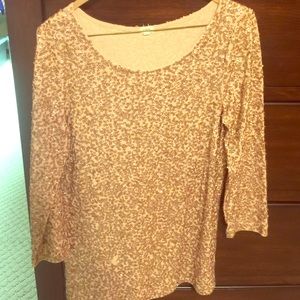 Jcrew Rose Gold Sequin Top!